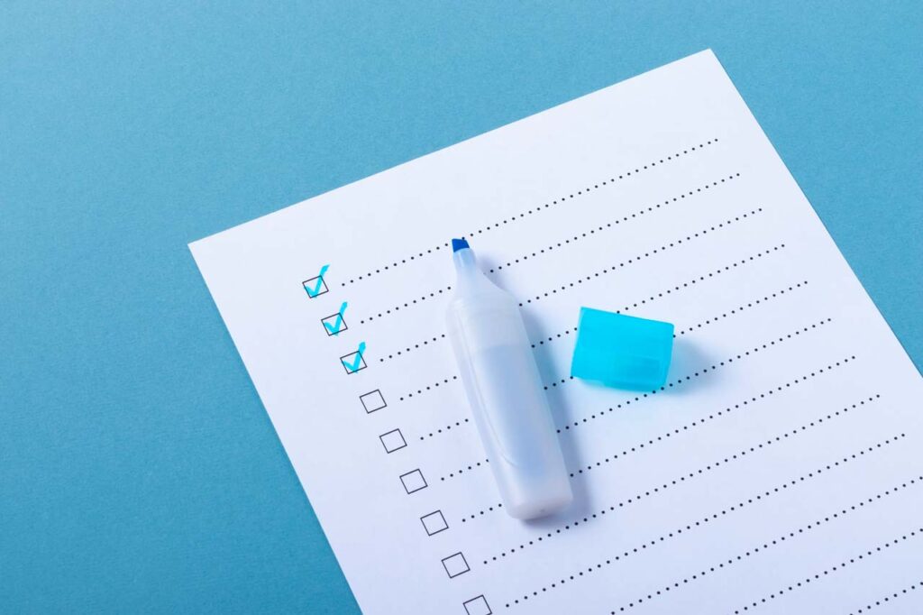 Check list